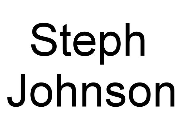 Steph Johnson & 