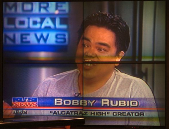 Bobby Rubio - Alcatraz High creator & artist