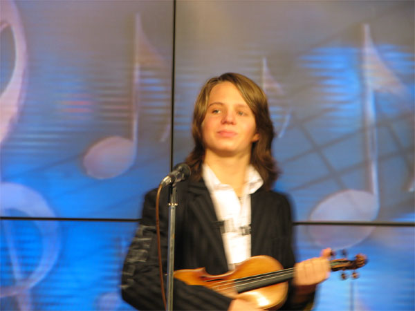 Violinist Antonio Pontarelli