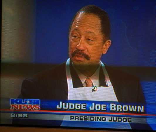 TV Judge Joe Brown