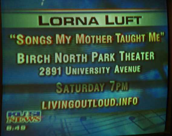 Lorna Luft, Singer, Actor, Daughter of Judy Garland and Sid Luft