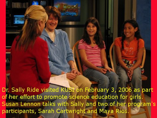 Former Astronaut Sally Ride, Ph.D.