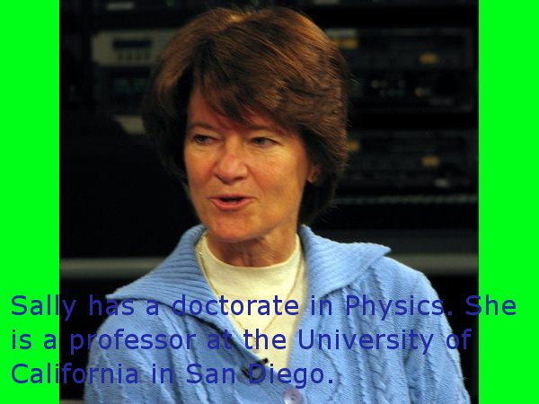 Former Astronaut Sally Ride, Ph.D.