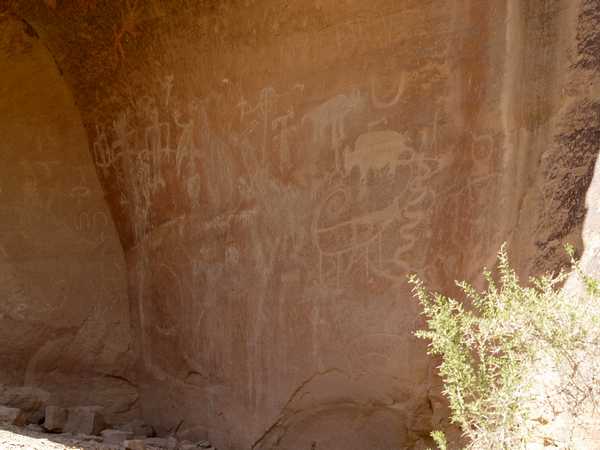 Nine Mile Canyon Petroglyphs, Utah by Phil Konstantin